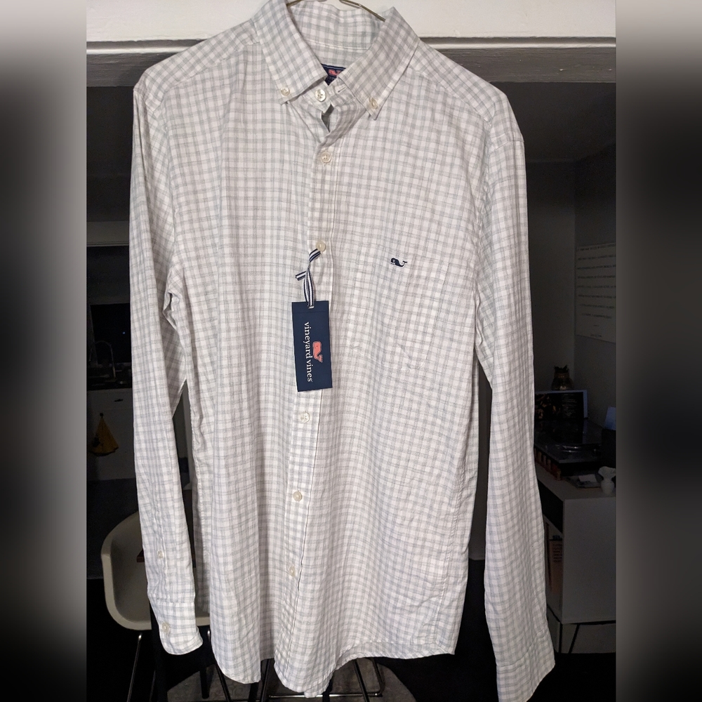 Vineyard Vines, Small, Plaid, Shirt